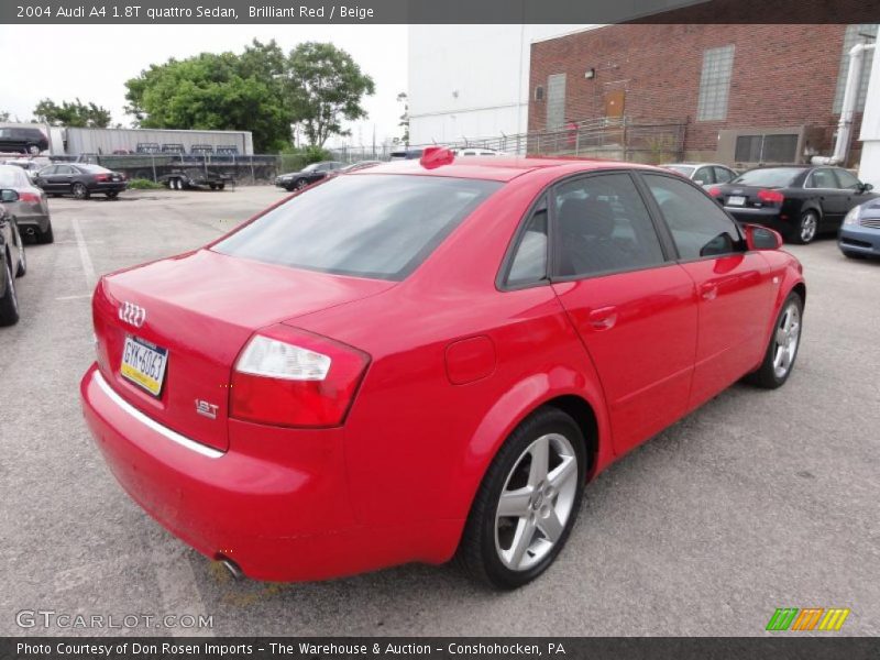  2004 A4 1.8T quattro Sedan Brilliant Red