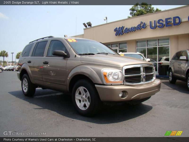 Light Khaki Metallic / Khaki 2005 Dodge Durango SLT
