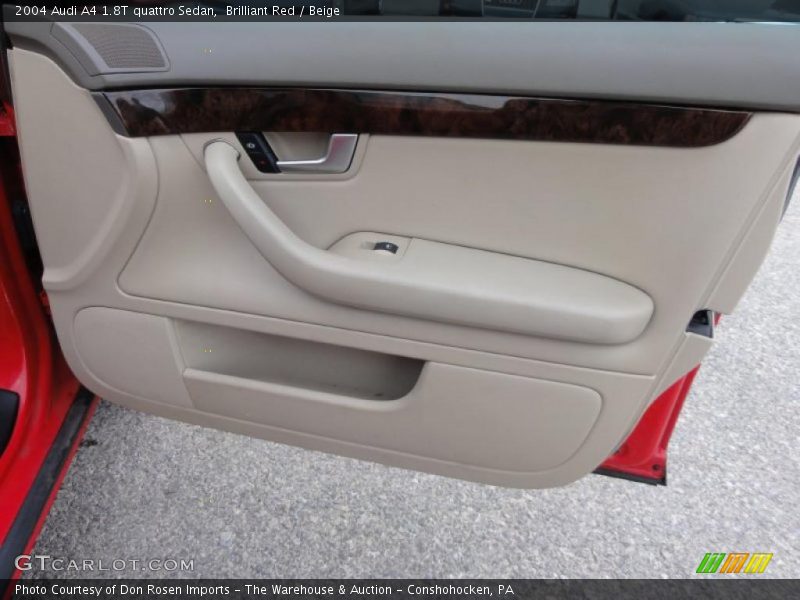 Door Panel of 2004 A4 1.8T quattro Sedan