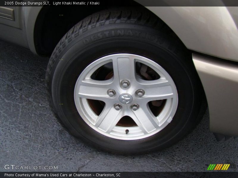 Light Khaki Metallic / Khaki 2005 Dodge Durango SLT