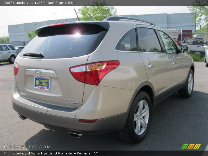 Satin Beige / Beige 2007 Hyundai Veracruz SE