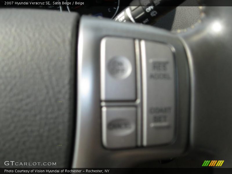 Satin Beige / Beige 2007 Hyundai Veracruz SE