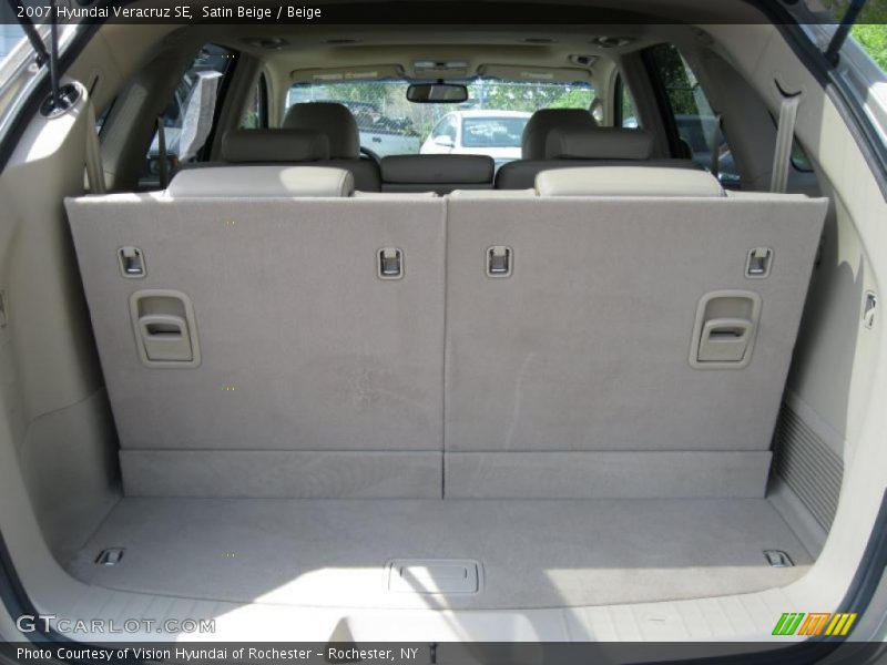 Satin Beige / Beige 2007 Hyundai Veracruz SE