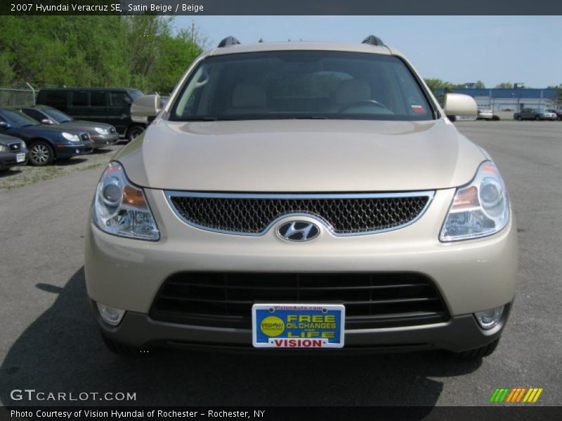 Satin Beige / Beige 2007 Hyundai Veracruz SE