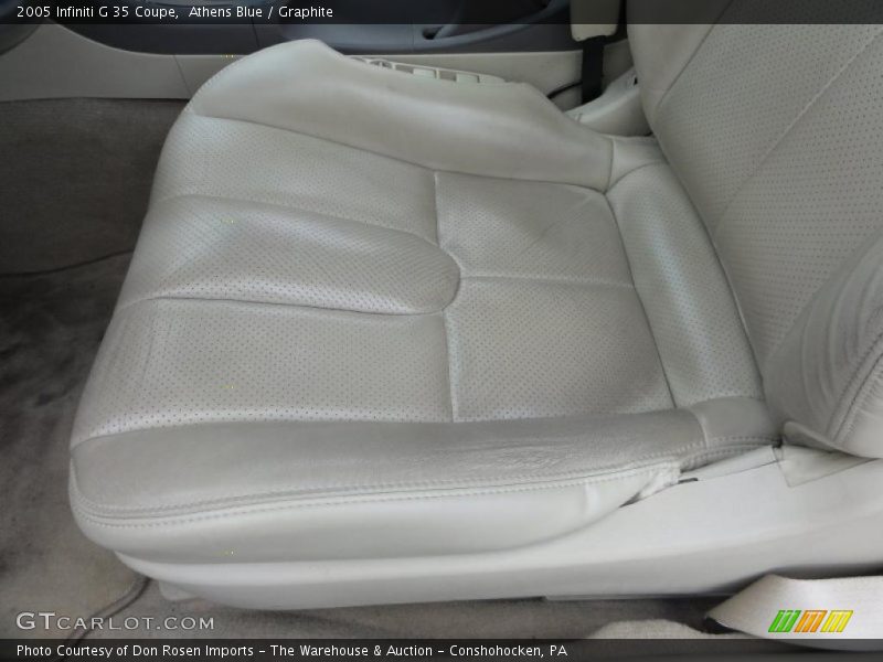 Athens Blue / Graphite 2005 Infiniti G 35 Coupe