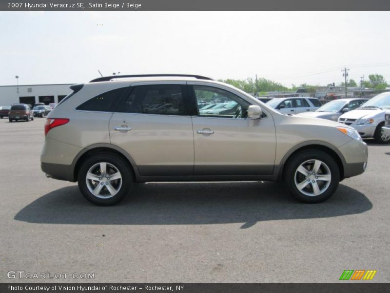 Satin Beige / Beige 2007 Hyundai Veracruz SE