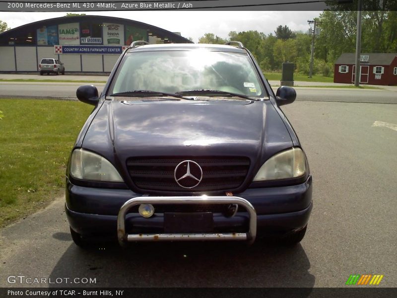 Azure Blue Metallic / Ash 2000 Mercedes-Benz ML 430 4Matic
