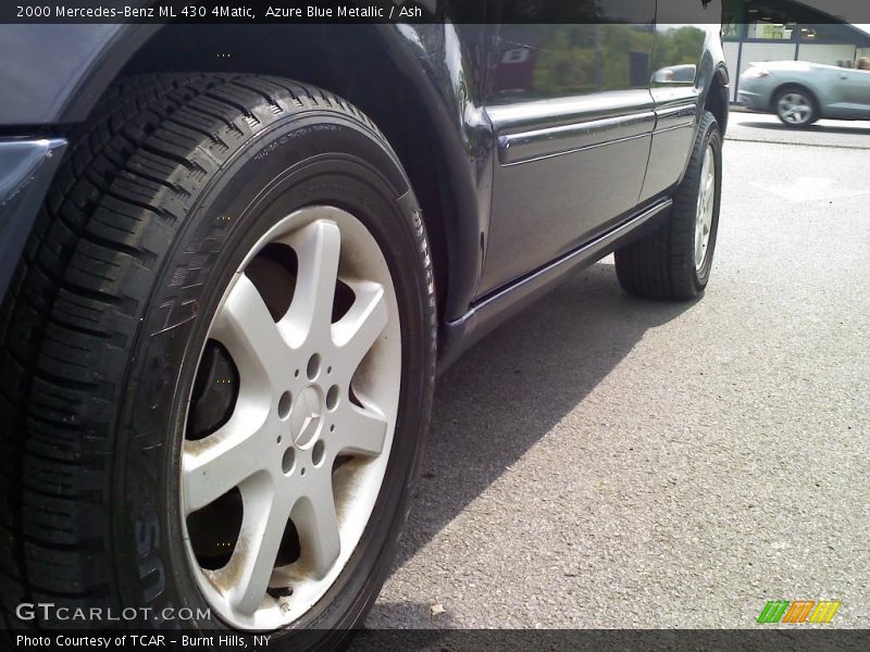 Azure Blue Metallic / Ash 2000 Mercedes-Benz ML 430 4Matic