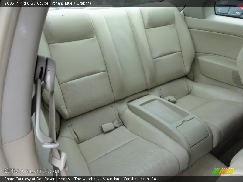 Athens Blue / Graphite 2005 Infiniti G 35 Coupe