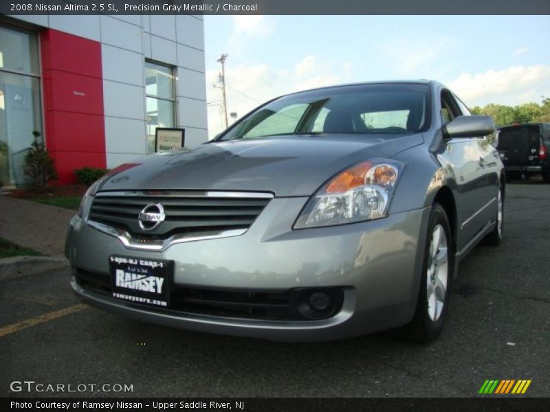 Precision Gray Metallic / Charcoal 2008 Nissan Altima 2.5 SL