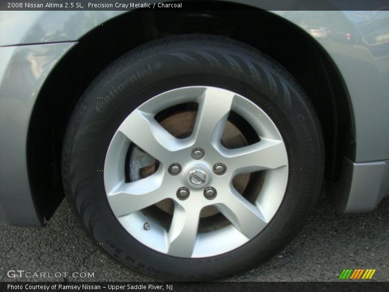 Precision Gray Metallic / Charcoal 2008 Nissan Altima 2.5 SL