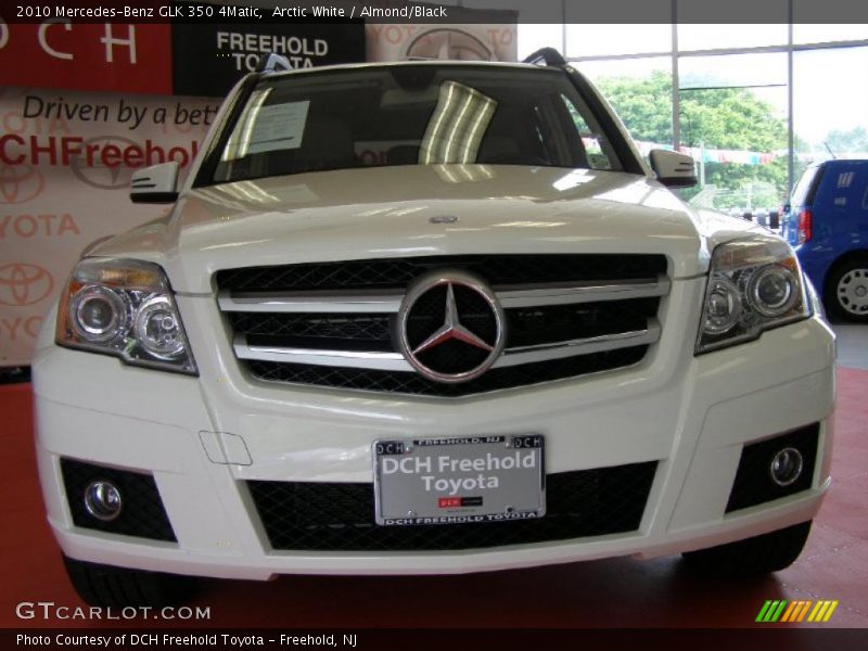 Arctic White / Almond/Black 2010 Mercedes-Benz GLK 350 4Matic