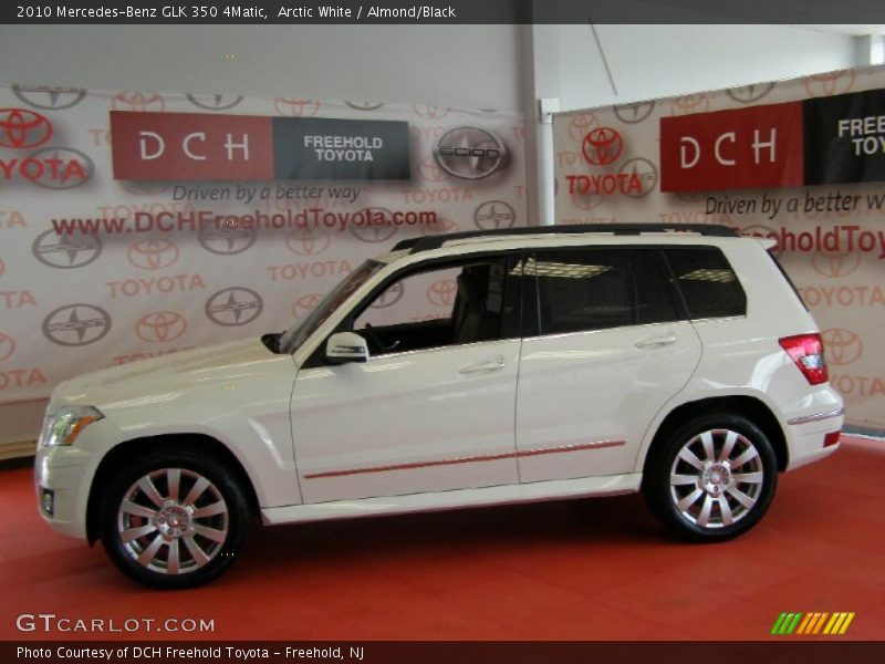 Arctic White / Almond/Black 2010 Mercedes-Benz GLK 350 4Matic