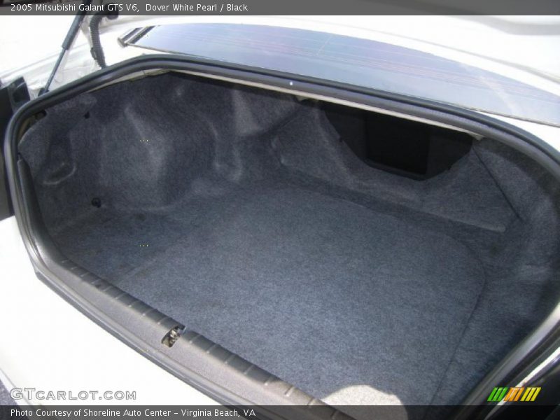 Dover White Pearl / Black 2005 Mitsubishi Galant GTS V6