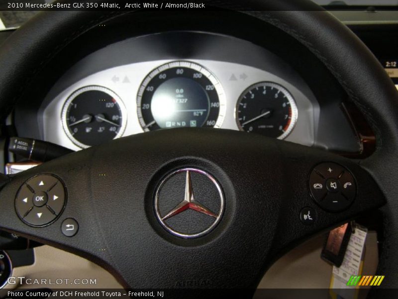 Arctic White / Almond/Black 2010 Mercedes-Benz GLK 350 4Matic