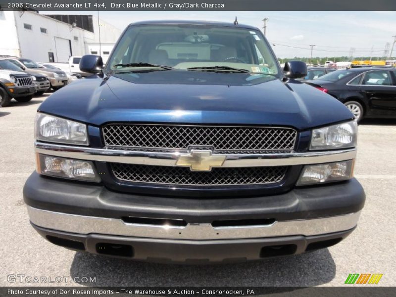 Dark Blue Metallic / Gray/Dark Charcoal 2006 Chevrolet Avalanche LT 4x4