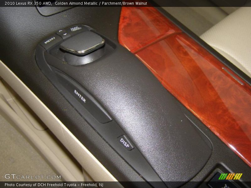Golden Almond Metallic / Parchment/Brown Walnut 2010 Lexus RX 350 AWD