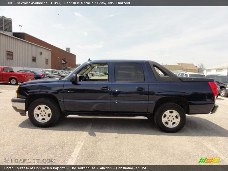 Dark Blue Metallic / Gray/Dark Charcoal 2006 Chevrolet Avalanche LT 4x4