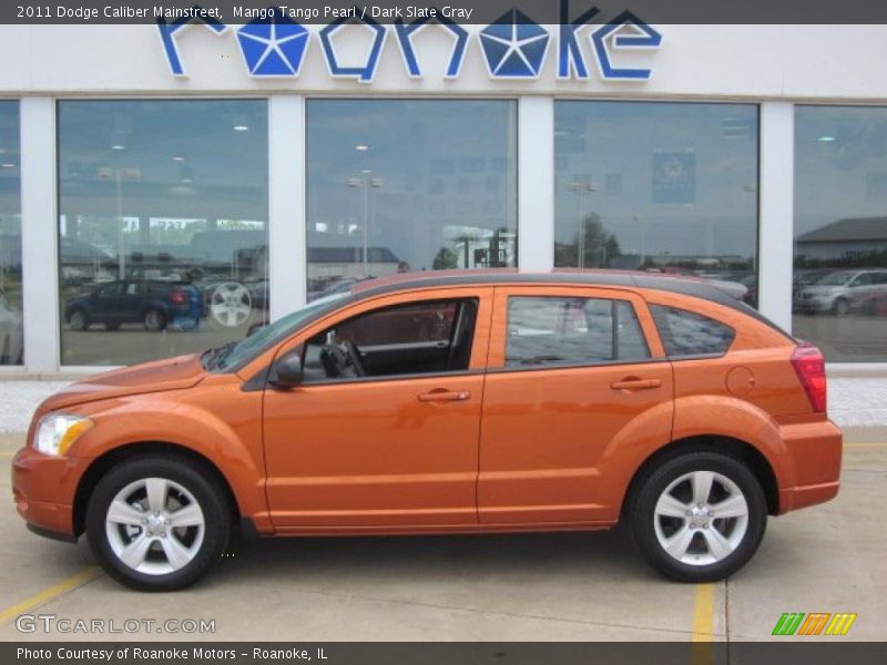 Mango Tango Pearl / Dark Slate Gray 2011 Dodge Caliber Mainstreet