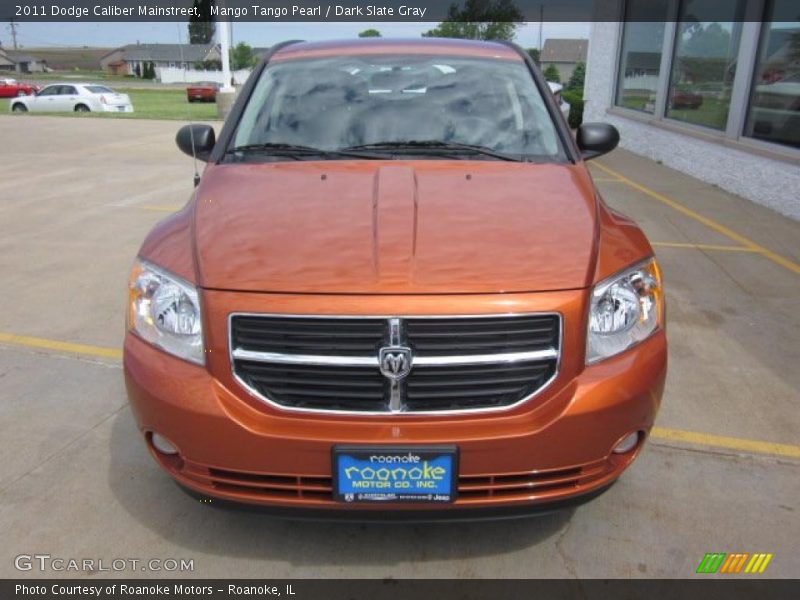Mango Tango Pearl / Dark Slate Gray 2011 Dodge Caliber Mainstreet