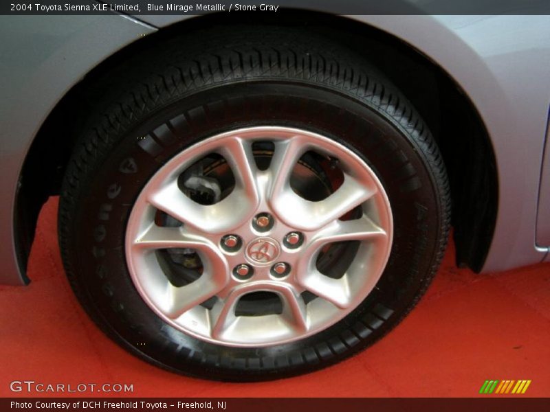 Blue Mirage Metallic / Stone Gray 2004 Toyota Sienna XLE Limited