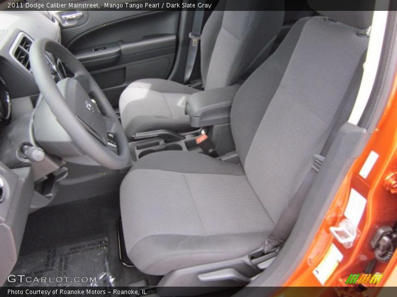 Mango Tango Pearl / Dark Slate Gray 2011 Dodge Caliber Mainstreet