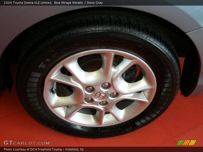Blue Mirage Metallic / Stone Gray 2004 Toyota Sienna XLE Limited
