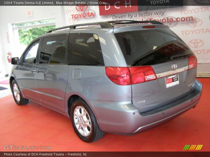 Blue Mirage Metallic / Stone Gray 2004 Toyota Sienna XLE Limited
