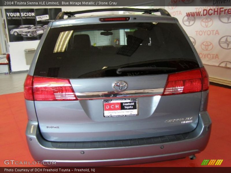 Blue Mirage Metallic / Stone Gray 2004 Toyota Sienna XLE Limited