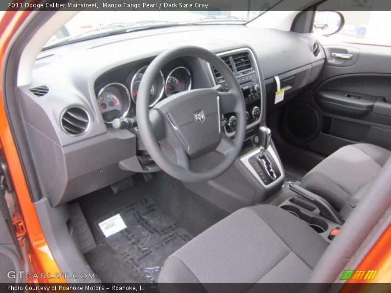 Mango Tango Pearl / Dark Slate Gray 2011 Dodge Caliber Mainstreet