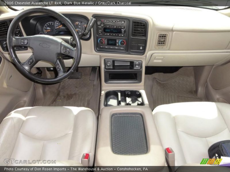 Dark Blue Metallic / Gray/Dark Charcoal 2006 Chevrolet Avalanche LT 4x4