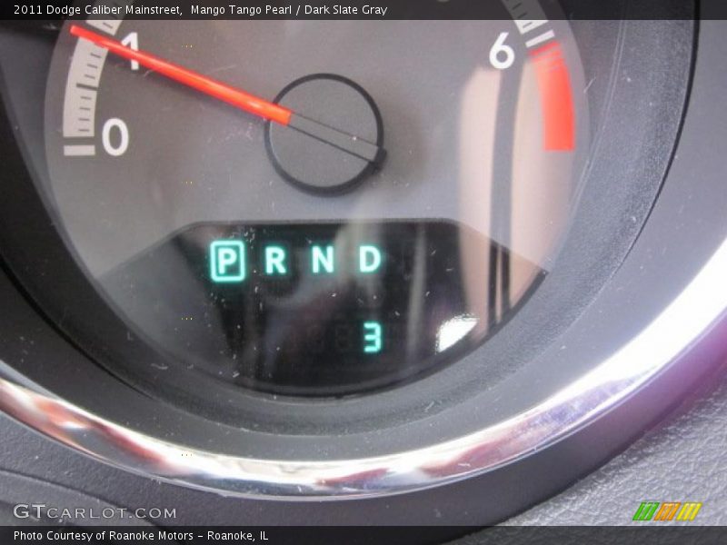 Mango Tango Pearl / Dark Slate Gray 2011 Dodge Caliber Mainstreet