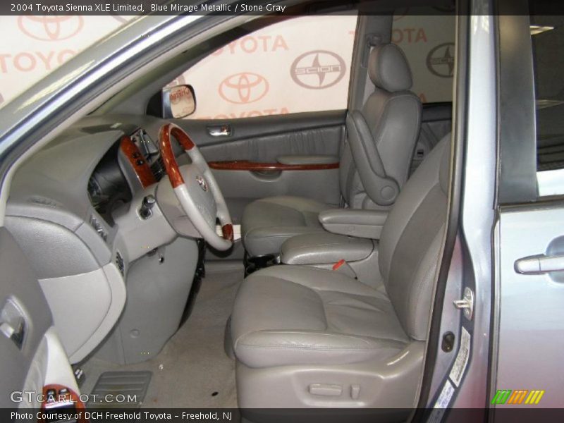 Blue Mirage Metallic / Stone Gray 2004 Toyota Sienna XLE Limited