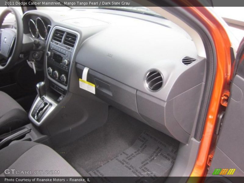 Mango Tango Pearl / Dark Slate Gray 2011 Dodge Caliber Mainstreet