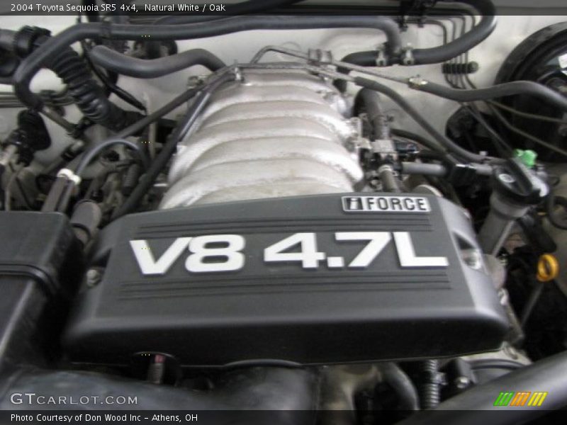  2004 Sequoia SR5 4x4 Engine - 4.7 Liter DOHC 32-Valve V8