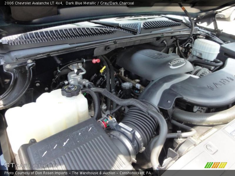 Dark Blue Metallic / Gray/Dark Charcoal 2006 Chevrolet Avalanche LT 4x4