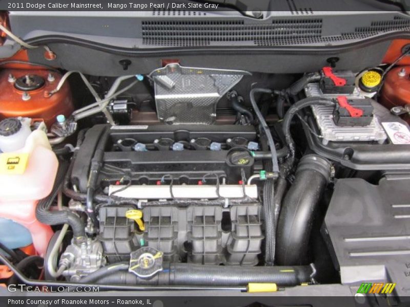 Mango Tango Pearl / Dark Slate Gray 2011 Dodge Caliber Mainstreet