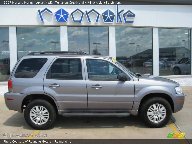 Tungsten Grey Metallic / Black/Light Parchment 2007 Mercury Mariner Luxury 4WD