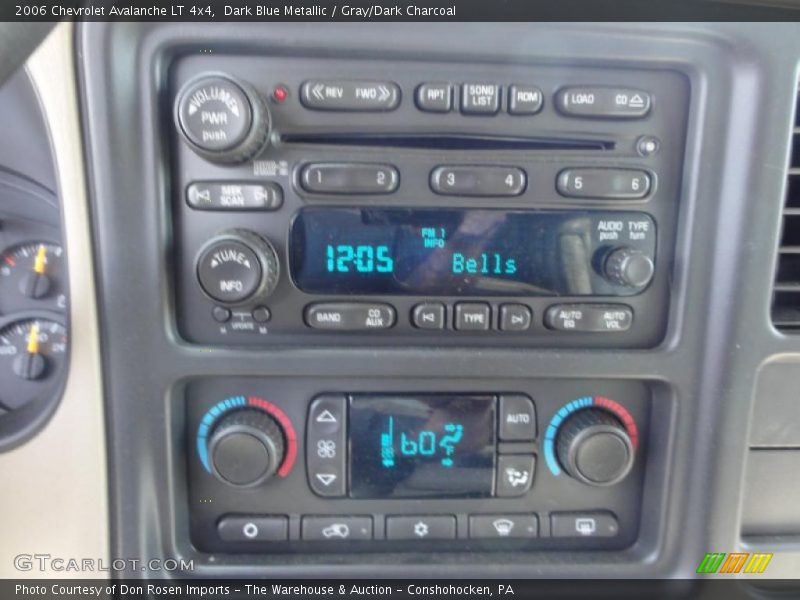 Dark Blue Metallic / Gray/Dark Charcoal 2006 Chevrolet Avalanche LT 4x4