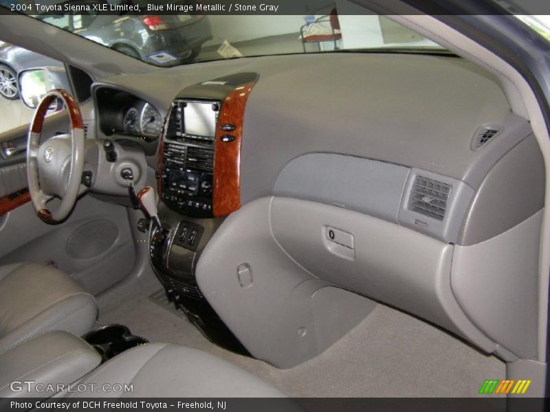 Blue Mirage Metallic / Stone Gray 2004 Toyota Sienna XLE Limited