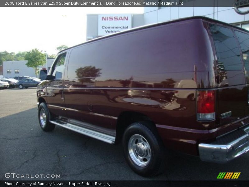 Dark Toreador Red Metallic / Medium Flint 2008 Ford E Series Van E250 Super Duty Commericial