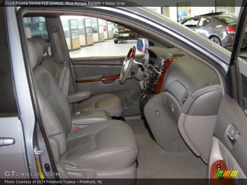 Blue Mirage Metallic / Stone Gray 2004 Toyota Sienna XLE Limited