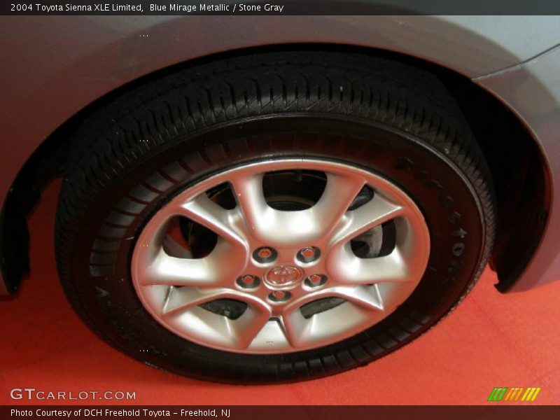 Blue Mirage Metallic / Stone Gray 2004 Toyota Sienna XLE Limited