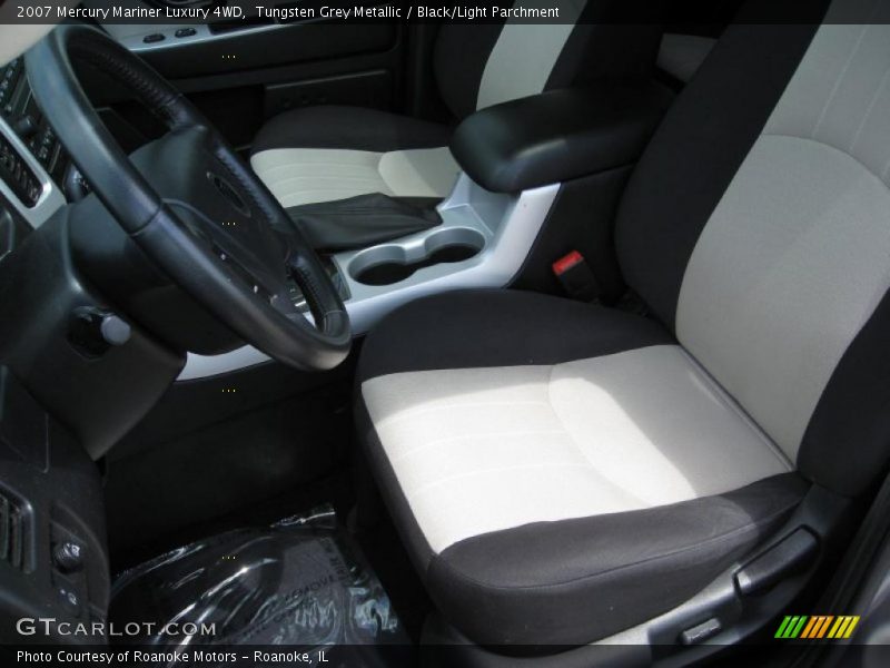 Tungsten Grey Metallic / Black/Light Parchment 2007 Mercury Mariner Luxury 4WD