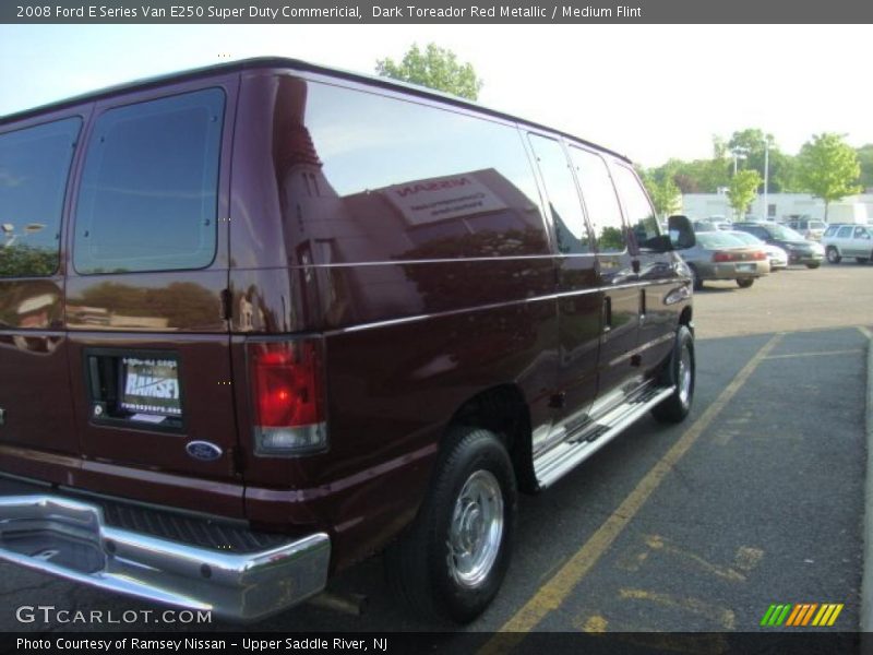 Dark Toreador Red Metallic / Medium Flint 2008 Ford E Series Van E250 Super Duty Commericial