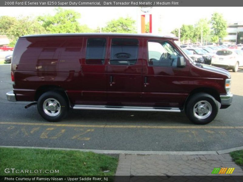  2008 E Series Van E250 Super Duty Commericial Dark Toreador Red Metallic