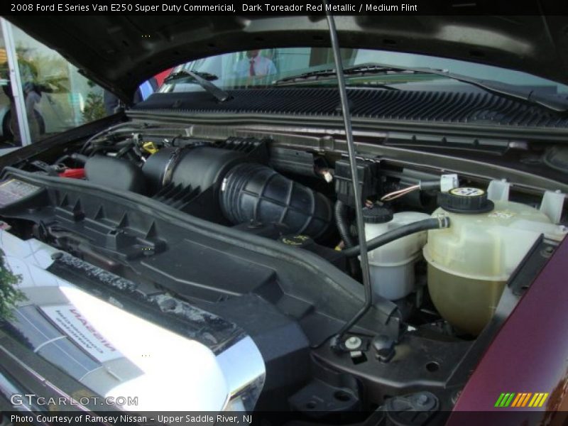 Dark Toreador Red Metallic / Medium Flint 2008 Ford E Series Van E250 Super Duty Commericial