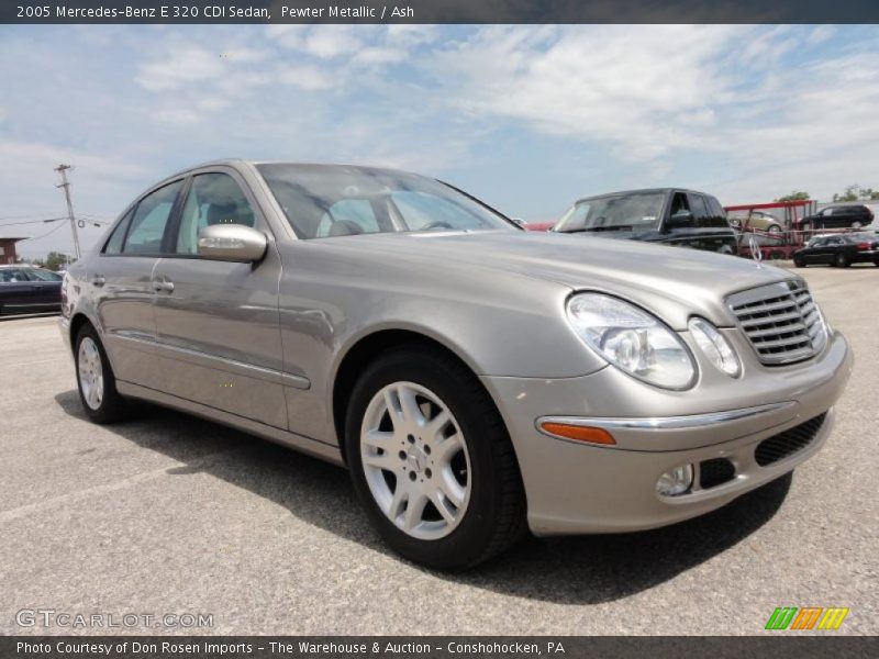 Pewter Metallic / Ash 2005 Mercedes-Benz E 320 CDI Sedan