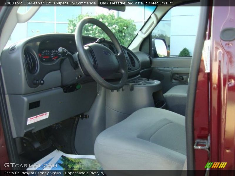  2008 E Series Van E250 Super Duty Commericial Medium Flint Interior