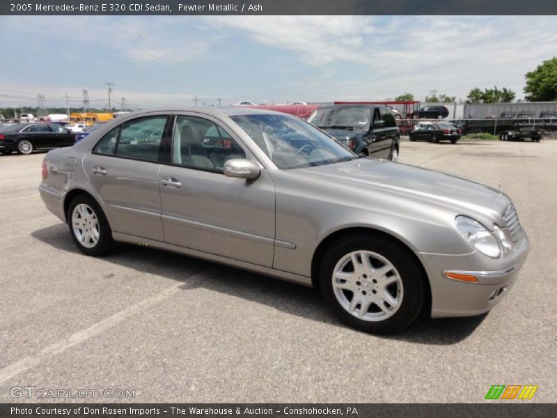 Pewter Metallic / Ash 2005 Mercedes-Benz E 320 CDI Sedan